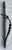 Antique 1910s Hand-Forged Wrought Iron Door Pull 24" Twist Grip W/ Keyhole For Sale - Image 13 of 18