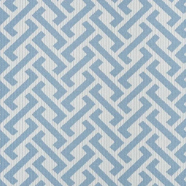 This simple interlocking design has an unusual woven texture and a sophisticated look. Sold as 2-yard minimum Content:...