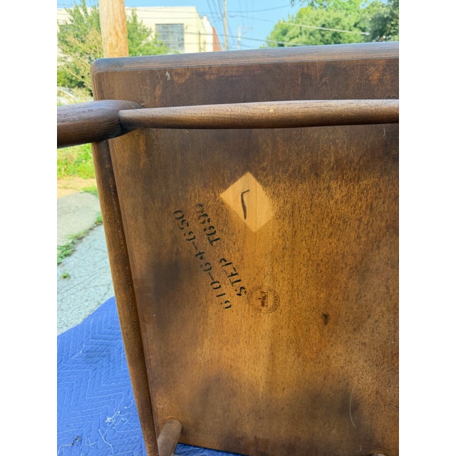 Mid Century Bassett Furniture Side Tables, Pair For Sale - Image 9 of 11