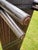 Midcentury Expandable Slatted Wood Bench Attributed to John Keal for Brown Saltman For Sale - Image 9 of 10
