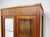 Mid Century Tall Walnut Curio Display Cabinet in the Style of Danish Modern For Sale - Image 16 of 18