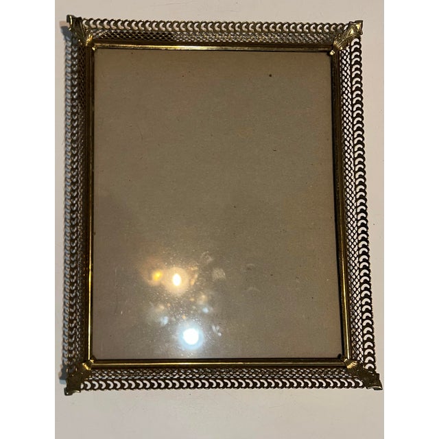 1930s Art Deco Filagree Frame For Sale - Image 5 of 8