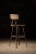 American Angle Iron Industrial Stool For Sale - Image 3 of 6