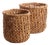 Bridget Banana Leaf Baskets, Set Of 2 For Sale
