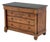 Empire Walnut & Black Marble Top Commode, Circa 1815 For Sale
