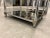 Modern Chrome Brass & Tiered Glass End Tables Manner of Mastercraft For Sale - Image 12 of 13
