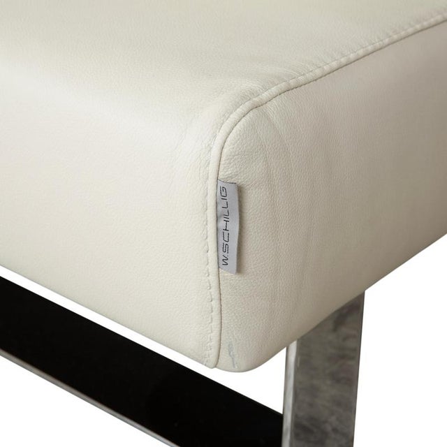 Taboo 3-Seater Sofa in Cream Leather from Willi Schillig For Sale - Image 14 of 18