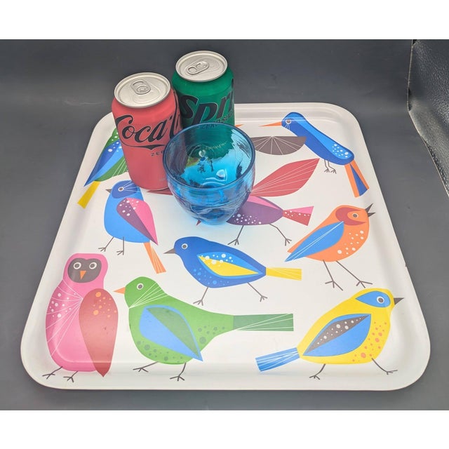 Plastic Vintage "Bärbar" Melamine Serving Tray Designed by Edholm Ullenius For Sale - Image 7 of 10