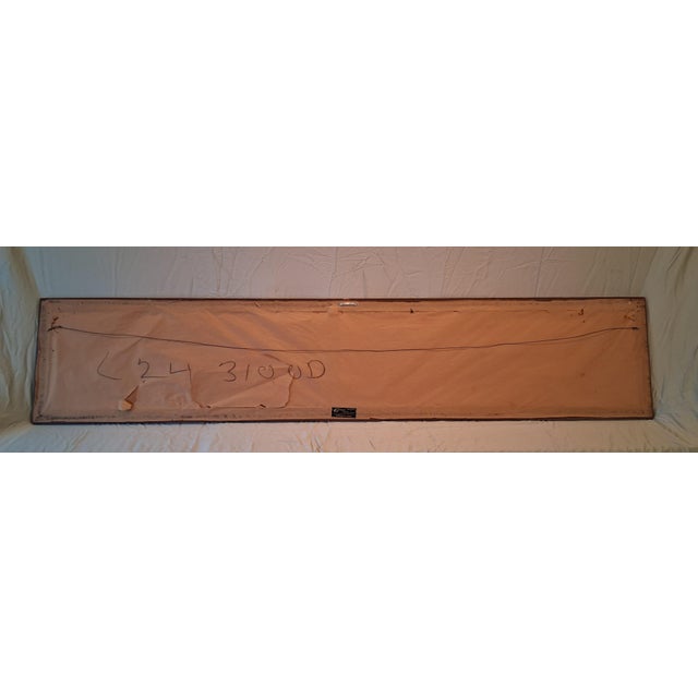 Mid-Century Modern Mid Century Modern Carlo of Hollywood Hand Painted Scenery Painting For Sale - Image 3 of 15