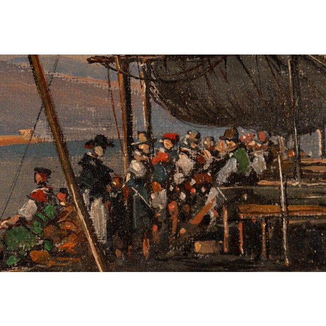 Consalvo Carelli, Naples, 1800s, Oil on Canvas For Sale - Image 4 of 16