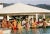 Racquet Club Pool 1968 by Slim Aarons Slim Aarons Limited Estate Edition Guests in the pool at the Villa Vera Racquet...