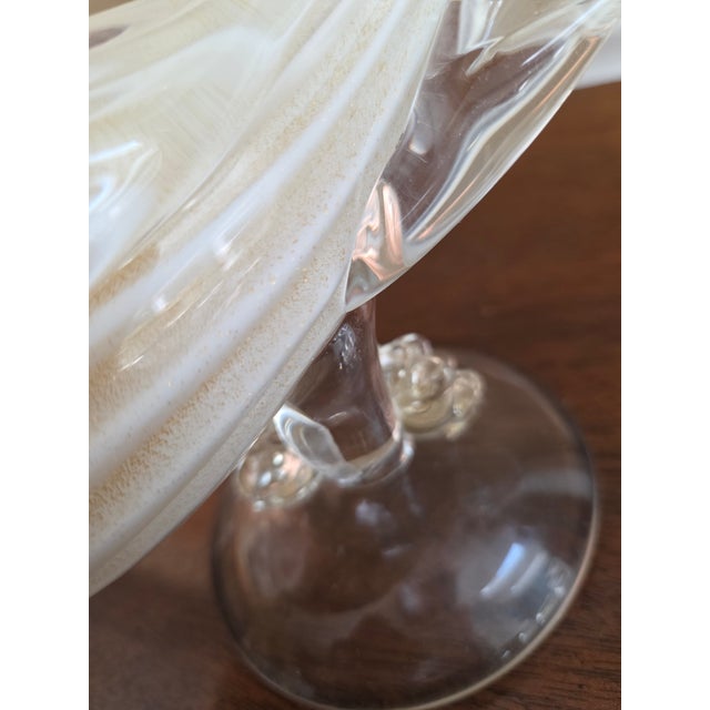Transparent Murano Art Glass Pheasants, Attributed to Alfredo Barbini - A Pair For Sale - Image 8 of 15