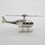 Vintage Italian Handmade Silver Helicopter Figurine from Raspini Gioielli, Tuscany, Italy, 1980s For Sale - Image 11 of 11