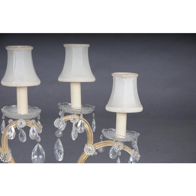 Classic Crystal Table Lamps, Set of 2 For Sale - Image 3 of 15