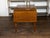 English 19th Century Oak Drop Leaves Draper's Table with Brass Measuring Tape For Sale - Image 10 of 12