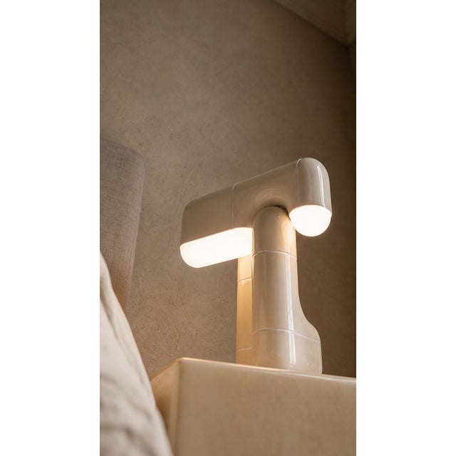 Plastic U 018 Table Lamp by Rollo Studio For Sale - Image 7 of 12