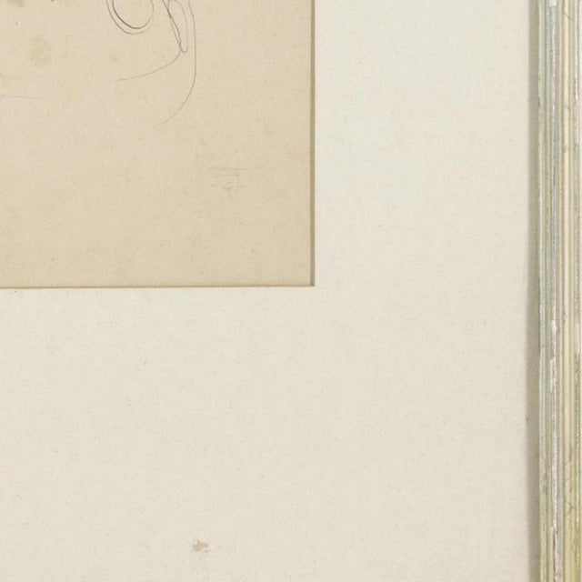 António Carneiro, Figure, Mixed Media on Paper For Sale - Image 5 of 6