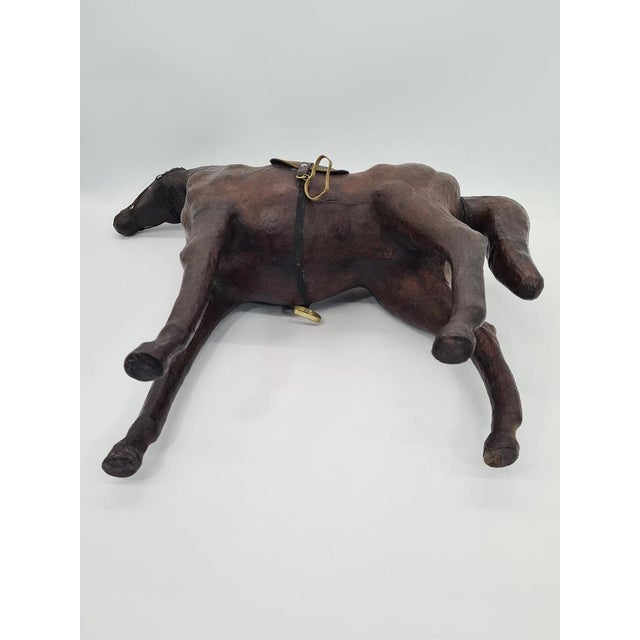 Horse Figurine with Leather, 1960s For Sale - Image 11 of 13