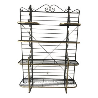 1980s Bakers Rack For Sale