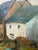 Paint Vintage English Oil on Board For Sale - Image 7 of 7