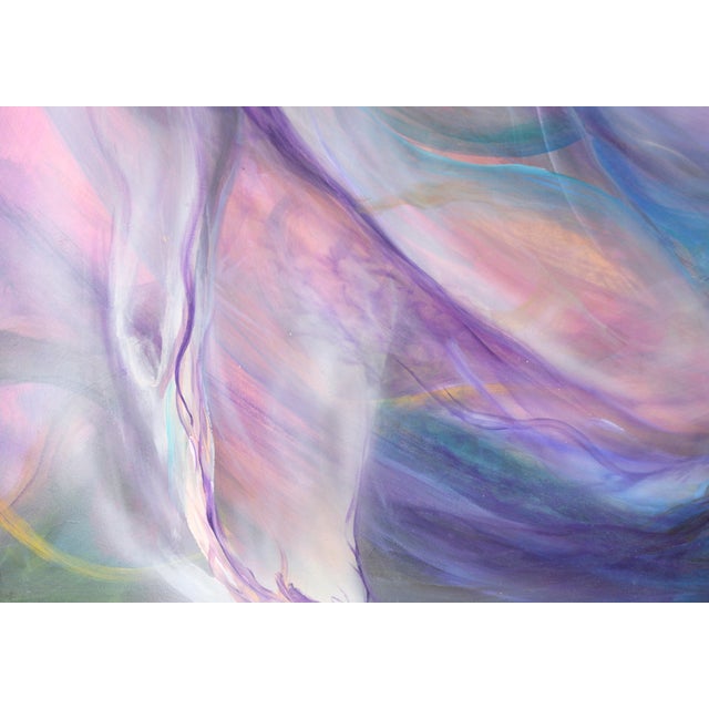 Contemporary The Cosmic Dance - Visionary Figurative Nude Composition in Acrylic on Masonite by Kimberlee Kuwica For Sale - Image 3 of 8