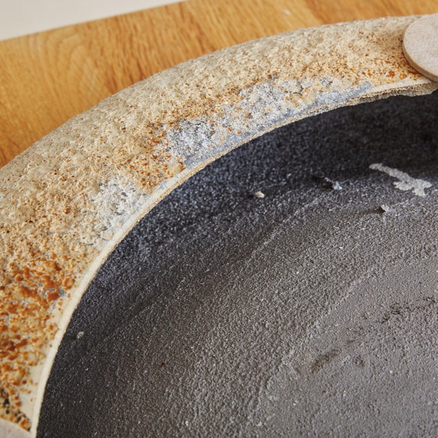 Large Travertine Bowl or Centerpiece, Italy 1970s For Sale - Image 9 of 11