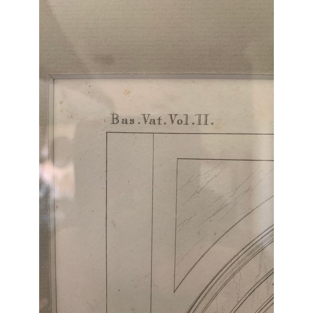 19th C Italian Engraving of Pope Alessandro VII For Sale - Image 9 of 13