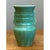 Mid 20th Century Vintage Turquoise Ceramic Pottery Vase For Sale - Image 5 of 12