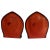 Hand Tooled Leather Laced Edge Book Ends - A Pair For Sale In Detroit - Image 6 of 6