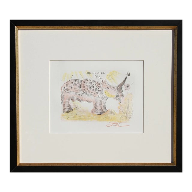 Rhinoceros, Salvador Dalí Etching For Sale