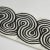 Schumacher Sample - Schumacher Giraldi Embroidered Trim in Black For Sale - Image 4 of 4