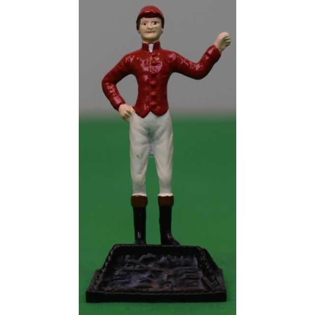 Traditional Set X 6 "21" Club Jockey Placecard Holders For Sale - Image 3 of 8
