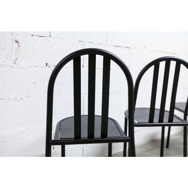 222 Model Chairs by Robert Mallet Stevens, 1980, Set of 6 For Sale - Image 12 of 18