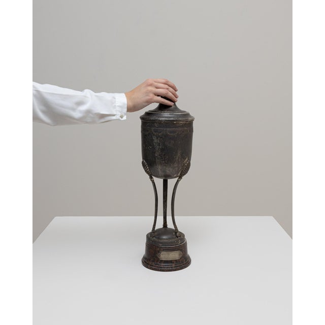 1937 Belgian Silver Plated Goblet For Sale - Image 16 of 18