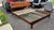 Modern Solid Wood Acacia Aurora King Platform Bed Frame For Sale - Image 3 of 5