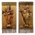 Spanish Artist, Polychrome Carved Reliefs of Saints, 1550, Wood, Set of 2 For Sale