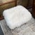 Outpost Original Tibetan Lambskin + Brass Ottoman For Sale - Image 4 of 9