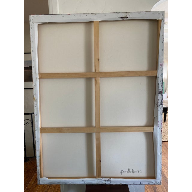 Large Original Painting Titled in the City For Sale - Image 9 of 10