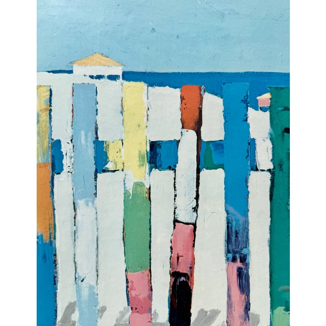 Metal "Rainbow Beach" by Dan Poole Offset Print For Sale - Image 7 of 9