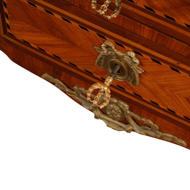 Mid 18th Century Louis Foureau Commode, Paris, 1760 For Sale - Image 5 of 12