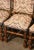 Wood Set of Six Mid-Century French Louis XIII Walnut Dining Chairs With Tapestry Seat For Sale - Image 7 of 10