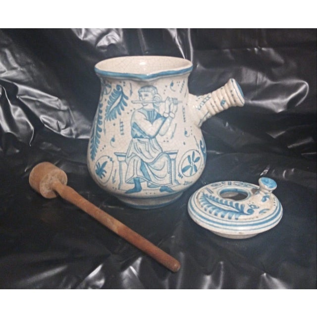 Chocolate Pots from Cerámicas Benlloch, Manises, Spain, 1970s, Set of 21 For Sale - Image 9 of 11