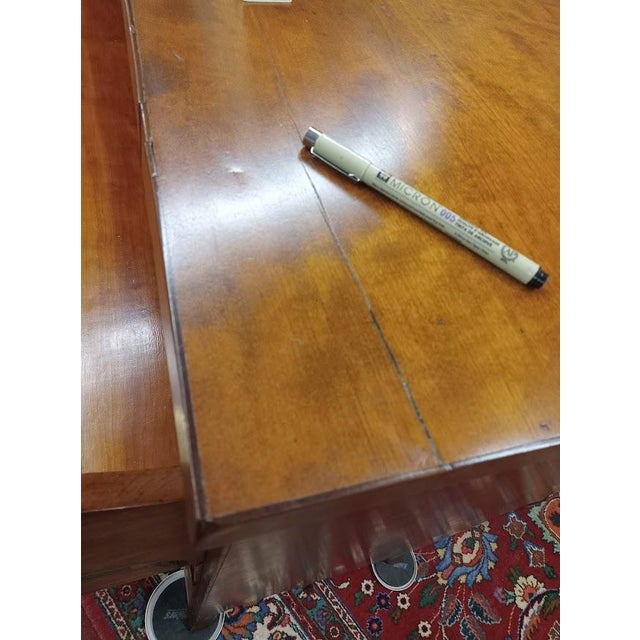 Antique Butler's Desk, Cherry Desk For Sale - Image 4 of 12