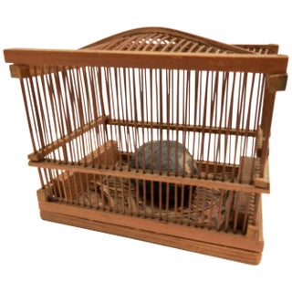 Early Chinese Lucky Cricket Cage For Sale