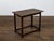 Brown English Oak 1800s Side Table with Planked Top, Straight Legs and Stretchers For Sale - Image 8 of 11
