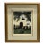Vintage Signed Carmen Naïve Folk Art Garden House Painting For Sale