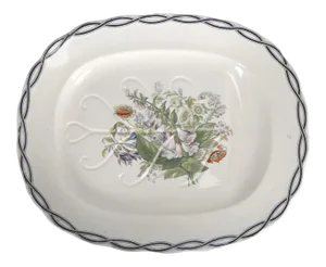 Meigh Large Turkey Platter, Circa 1851-1861