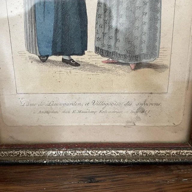 Professions Regions of the Netherland, 1800s, Set of 3 For Sale - Image 8 of 10