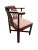 Quick Hits: - Mid-20th century Chippendale corner chair - Classic mahogany finish with intricate carved backrest - Unique...