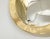 1990s Brass Modernist Circular Mirror For Sale - Image 5 of 7